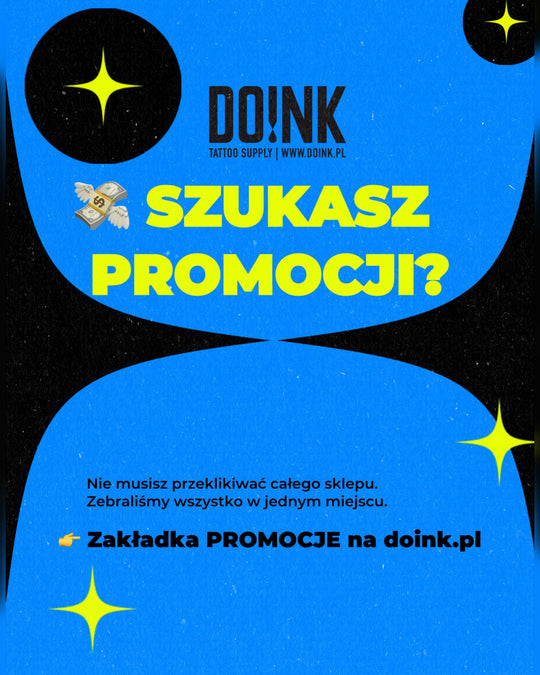 Angebote auf Doink.pl: Professionelle Produkte und Zubehör für Tätowierer