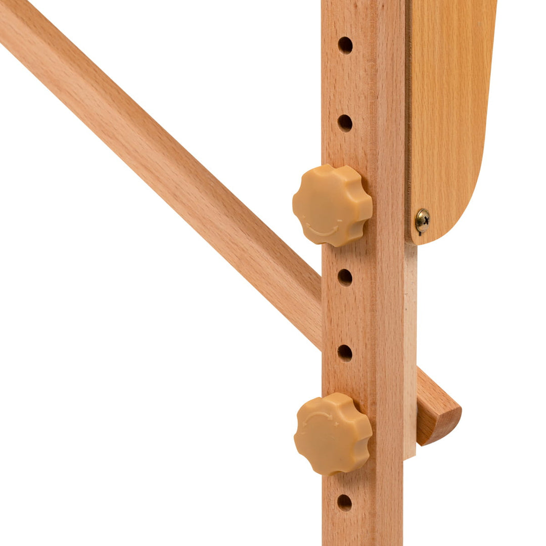 Table pliante en bois pour tatouage Komfort 2 segments rose