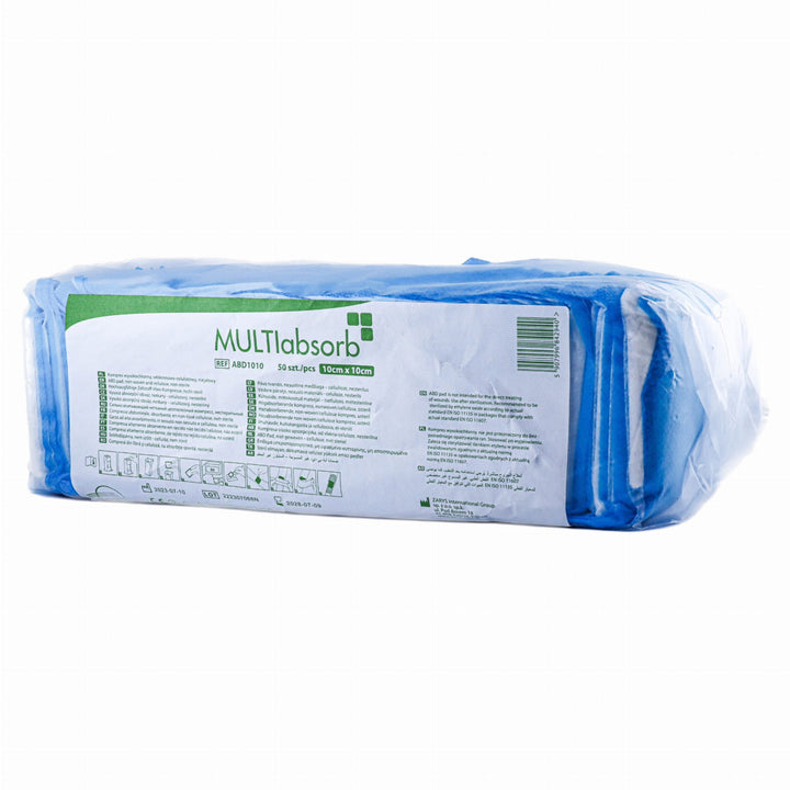 Healing Compresses 20x25cm 50pcs Disposable MULTIabsorb Highly Absorbent