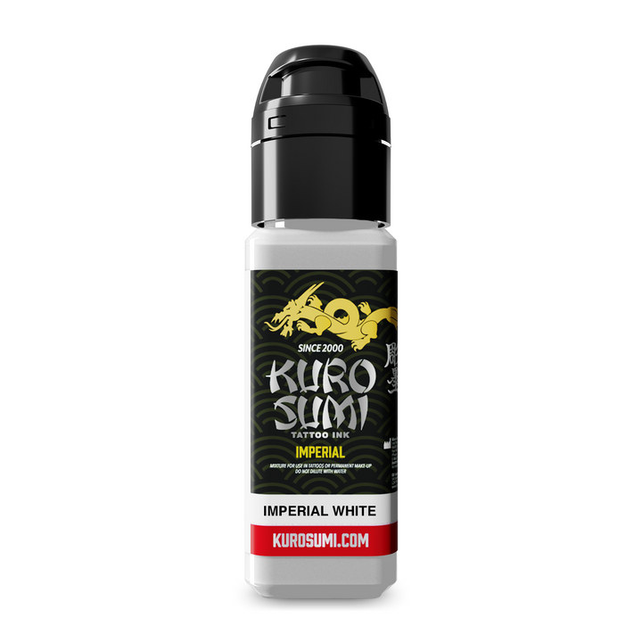 Kuro Sumi Imperial Tattoo Ink Imperial White 22ml - Tattoo Ink
