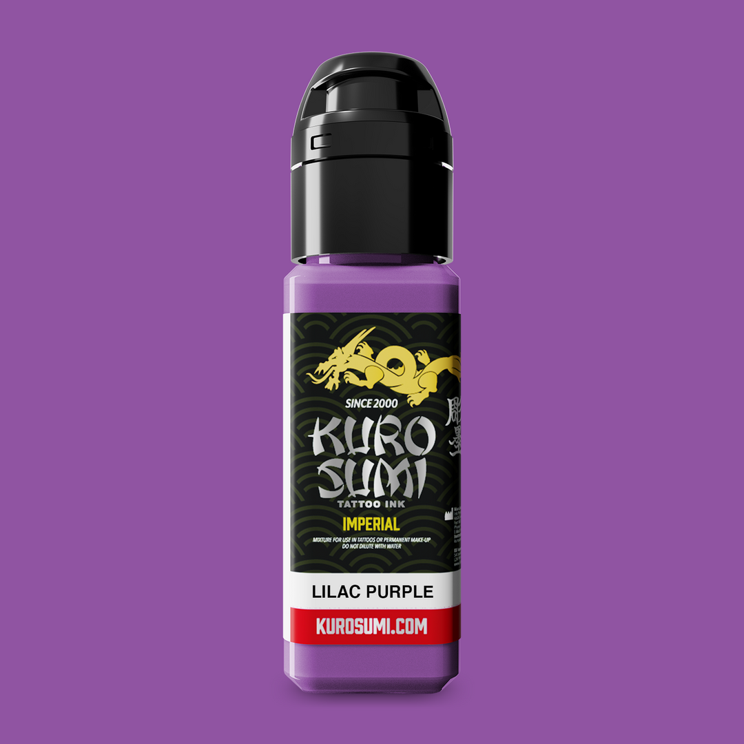 Kuro Sumi Imperial Tattoo Ink Lilac Purple 22ml - Encre de Tatouage
