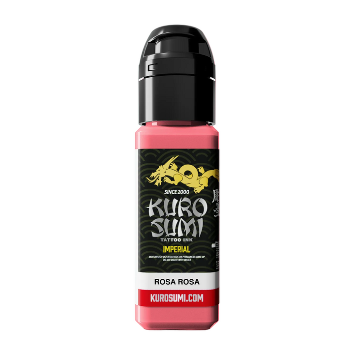 Kuro Sumi Imperial Tattoo Ink Rosa Rosa 22ml - Encre de Tatouage