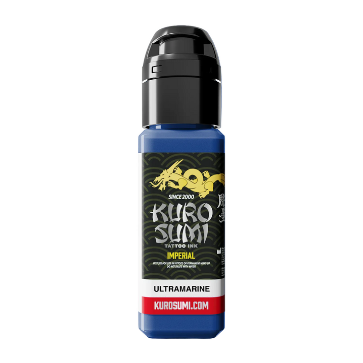 Kuro Sumi Imperial Tattoo Ink Ultramarine 22ml - Encre de Tatouage