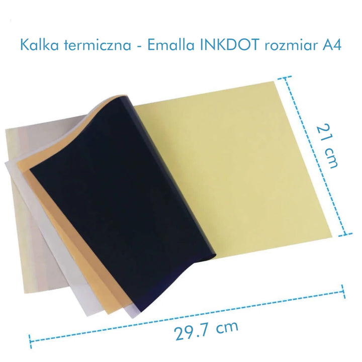 Thermal Paper for Tattoo Pattern Transfer EMALLA INKDOT