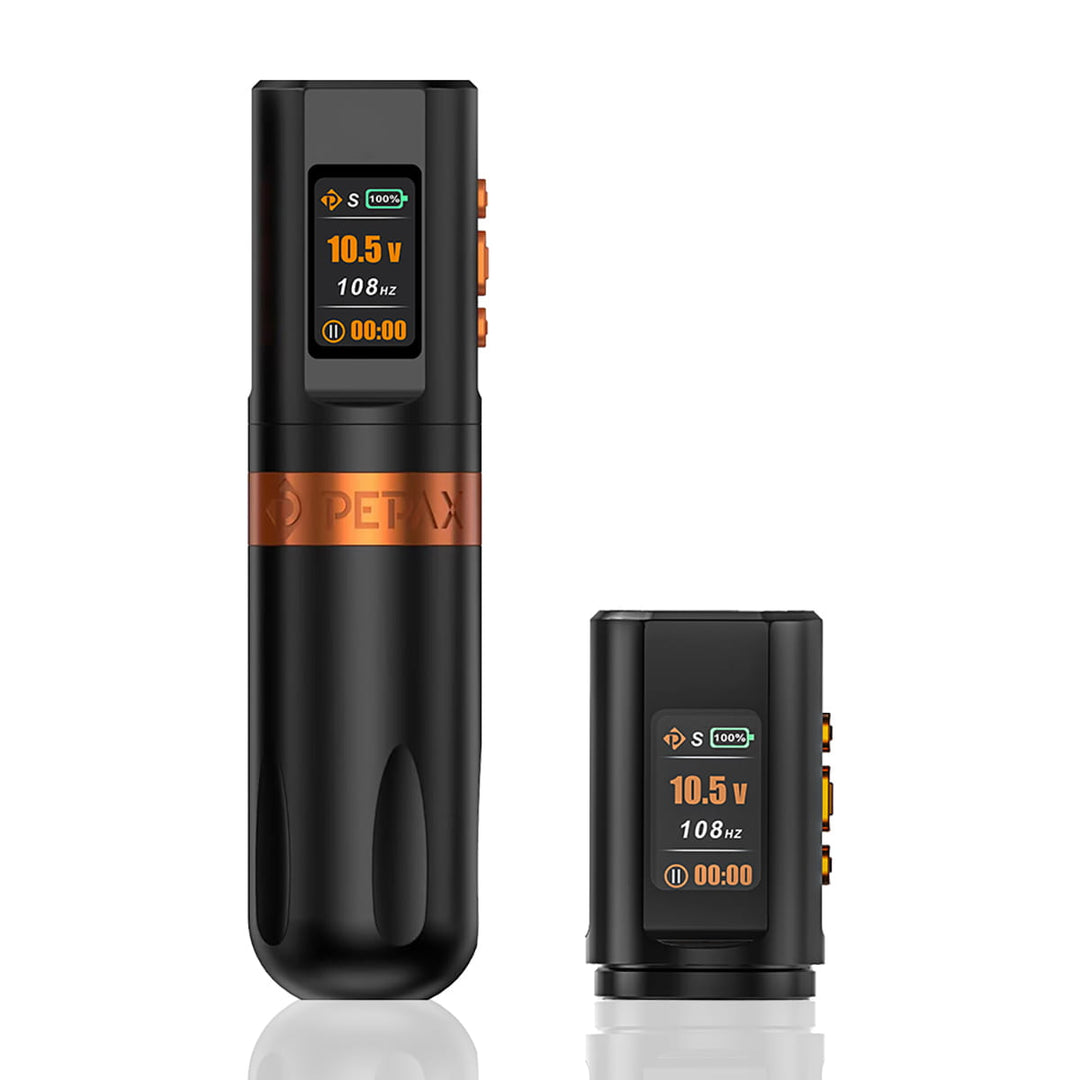 PEPAX LEVE H2 wireless PEN tattoo machine + two batteries