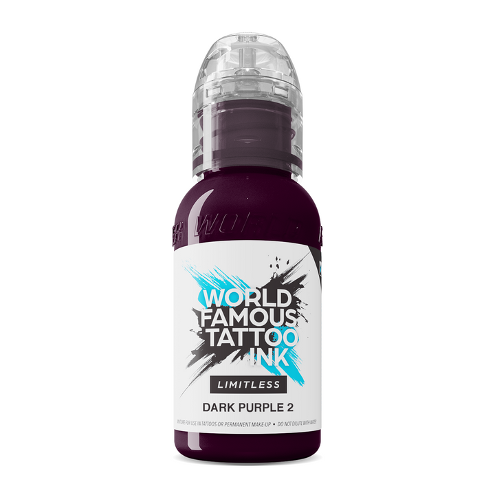 World Famous Limitless Dark Purple 2 - Tattoo Ink 30ml
