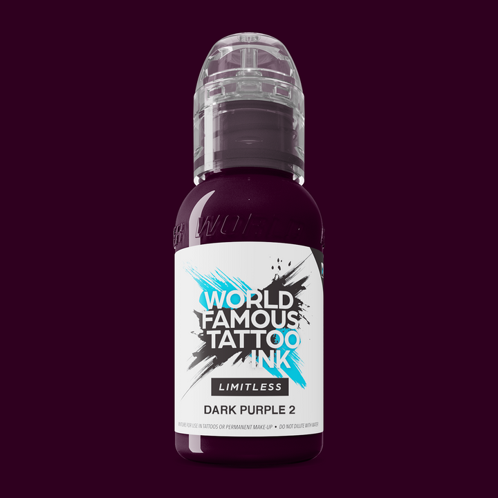 World Famous Limitless Dark Purple 2 - Tattoo Ink 30ml