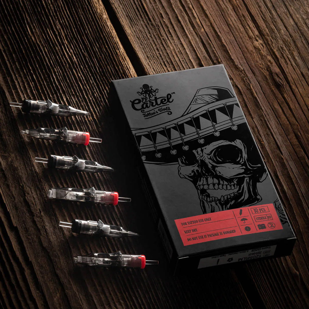 Tattoo Cartridge Needles El Cartel RS Round Shader V2 10 pcs.
