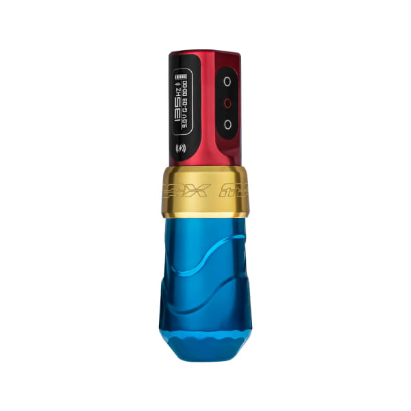 FK Irons Flux Max Wonder Special Edition - Tattoo Machine + 2 x PowerBolt II Batteries