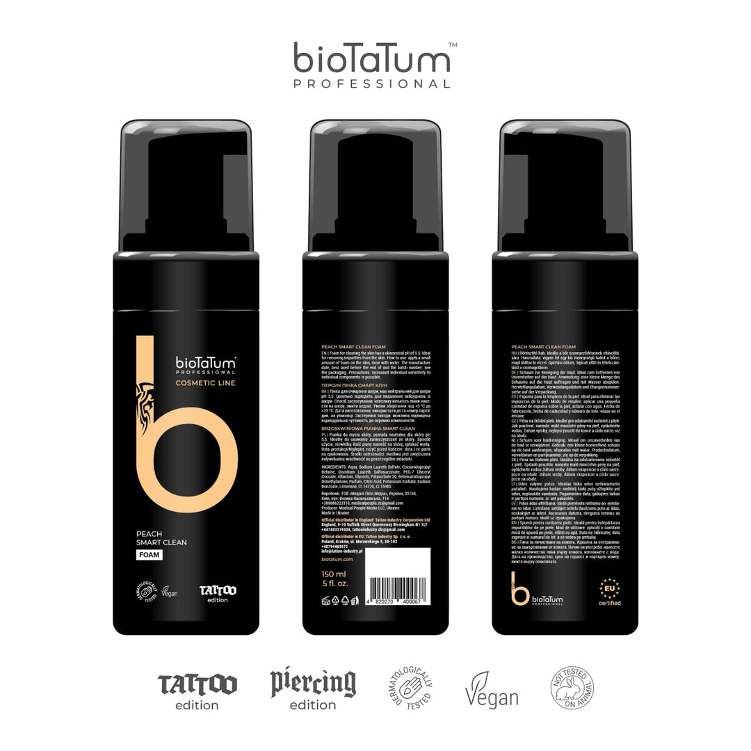 BioTaTum Espuma inteligente Peach Smart Clean Foam 150 ml