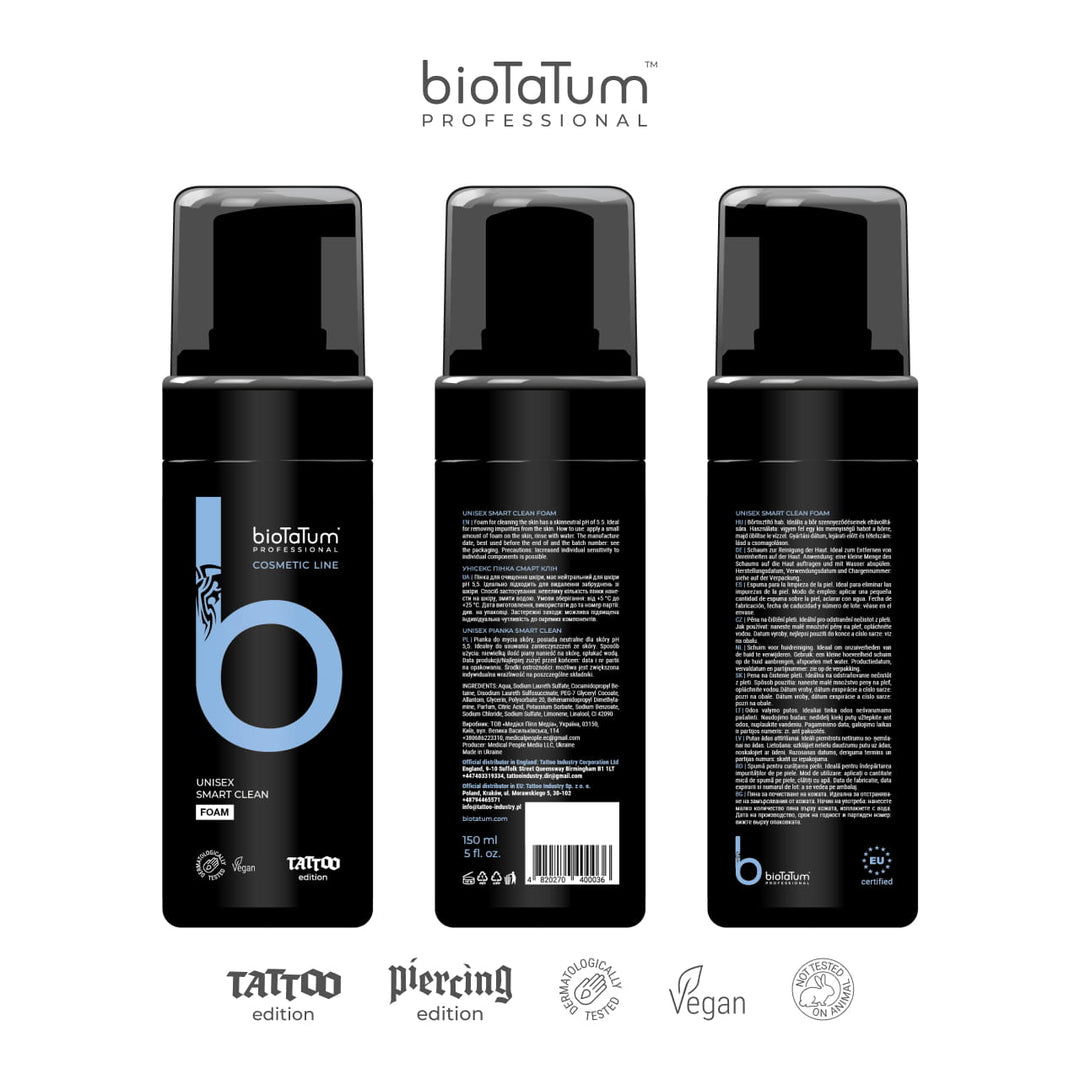BioTaTum Unisex Smart Clean Foam 150 ml