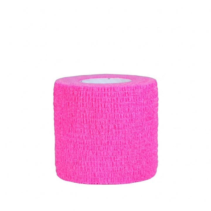 Kohäsiver selbstklebender Griffverband 5cm x 4,5m intensiv rosa