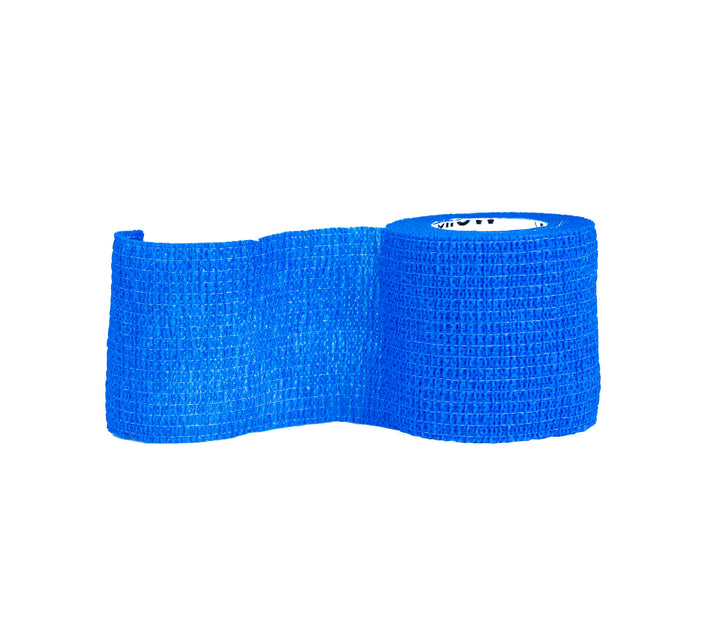 Benda coesiva autoadesiva per manico 5cm x 4,5m blu