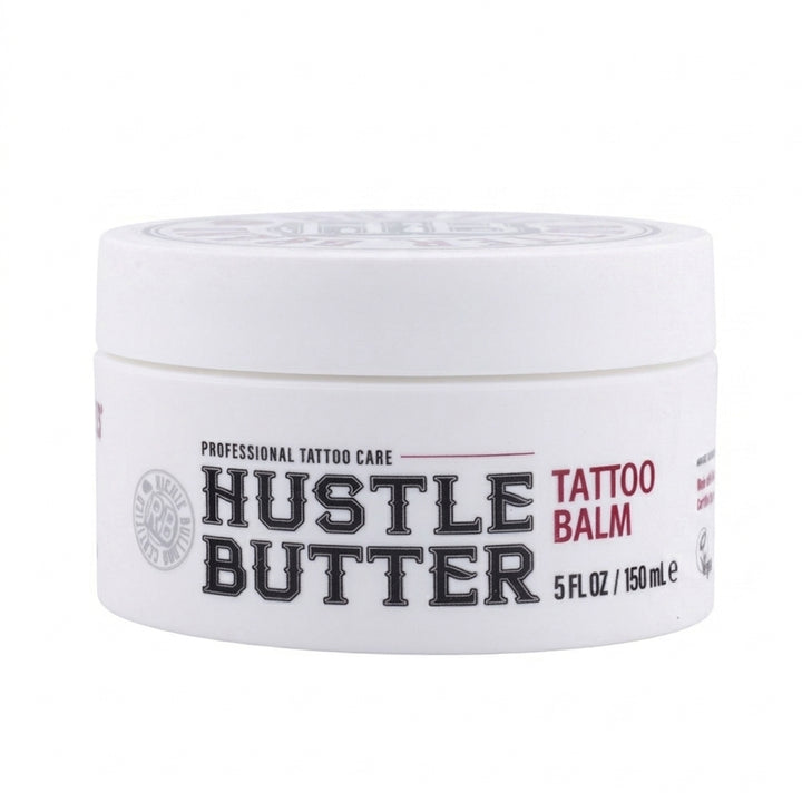 Manteca Hustle Butter Deluxe® Cuidado orgánico para tatuajes Tarro 150ml