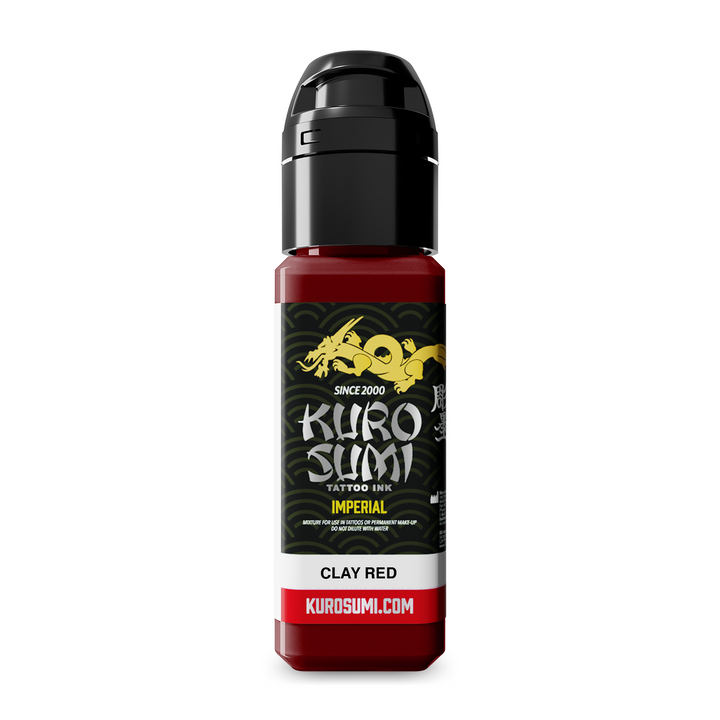 Kuro Sumi Imperial Tattoo Ink Clay Red 22ml - Tattoo Ink