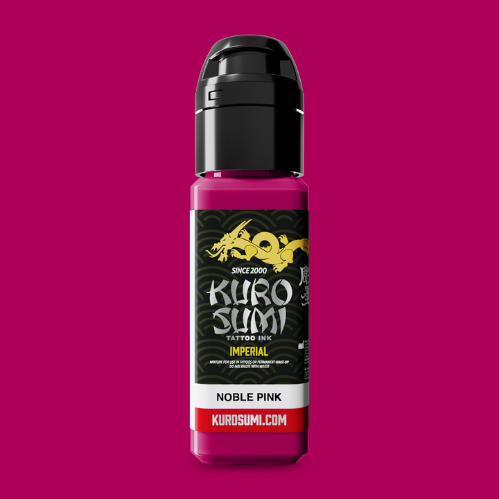 Kuro Sumi Imperial Tattoo Ink Noble Pink 22ml - Encre de tatouage