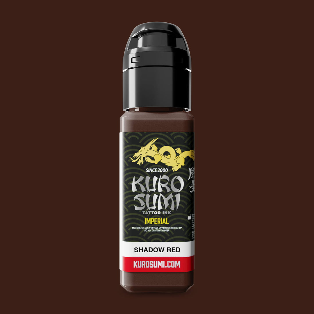 Kuro Sumi Imperial Tattoo Ink Shadow Red 22ml - Tinta para tatuaje