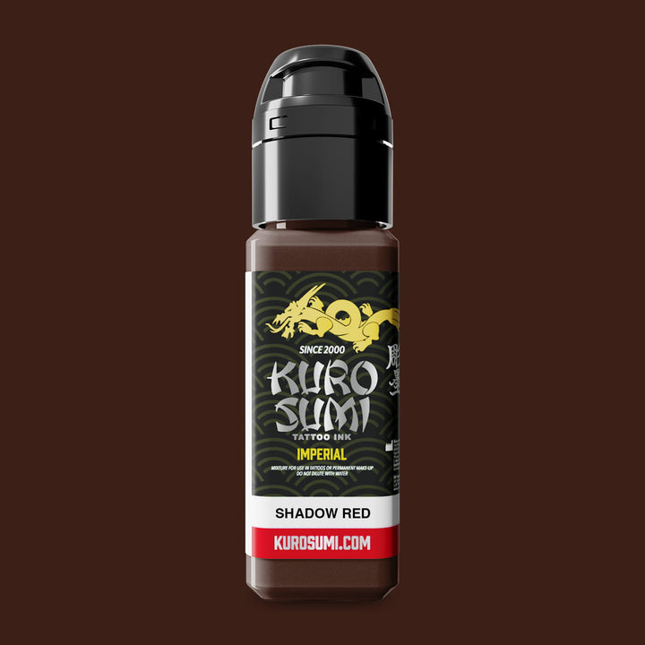 Kuro Sumi Imperial Tattoo Ink Shadow Red 22ml - Tinta para tatuaje