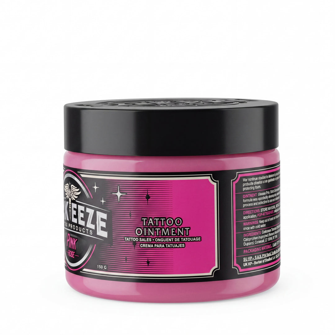 INK-EEZE Pink Glide - Pomada para tatuajes 180 ml
