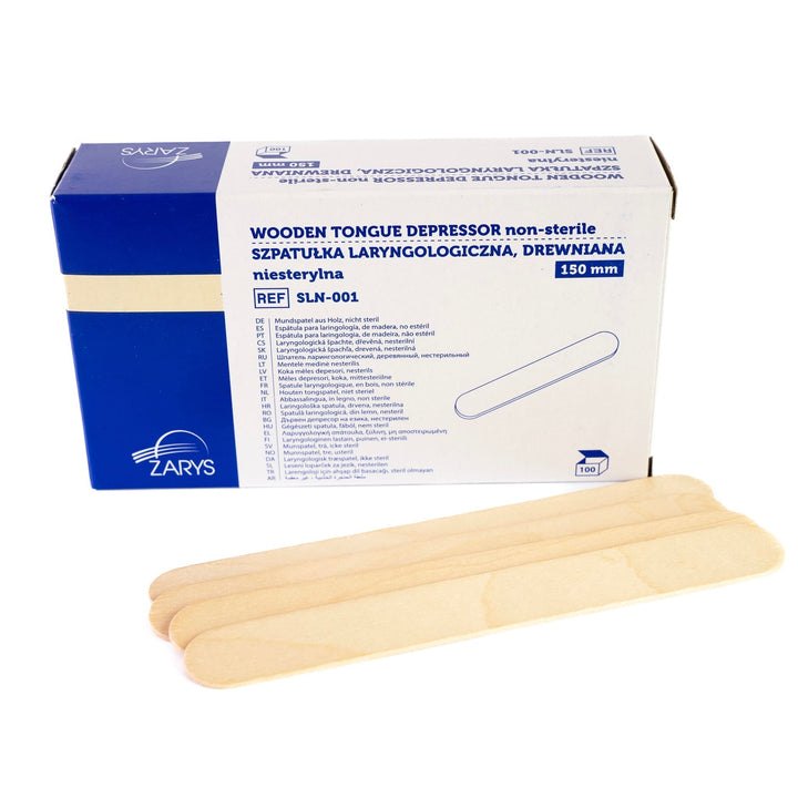 Spatules en Bois Non Stériles 100 pièces