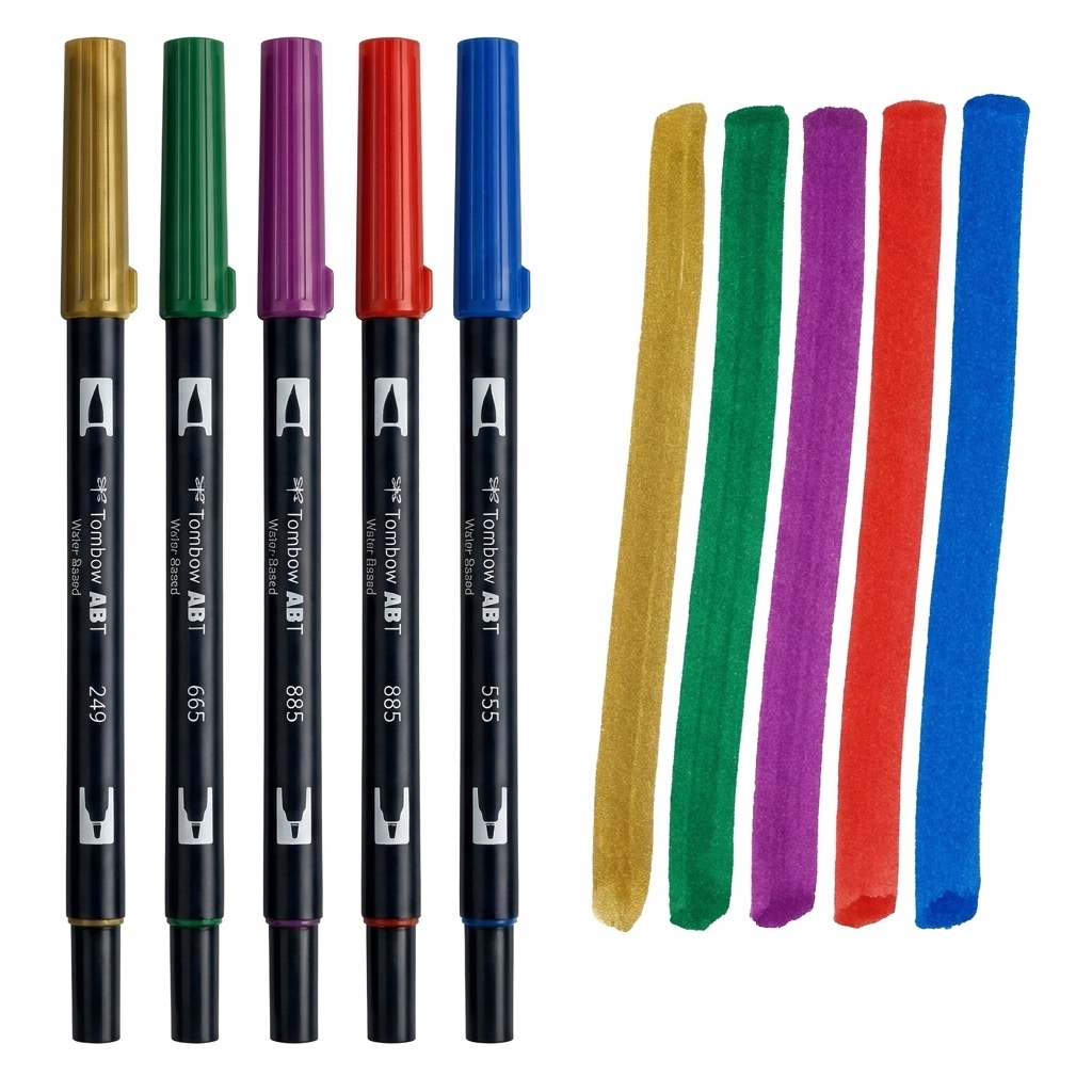 Rotuladores Tombow ABT para Piel Doble Punta