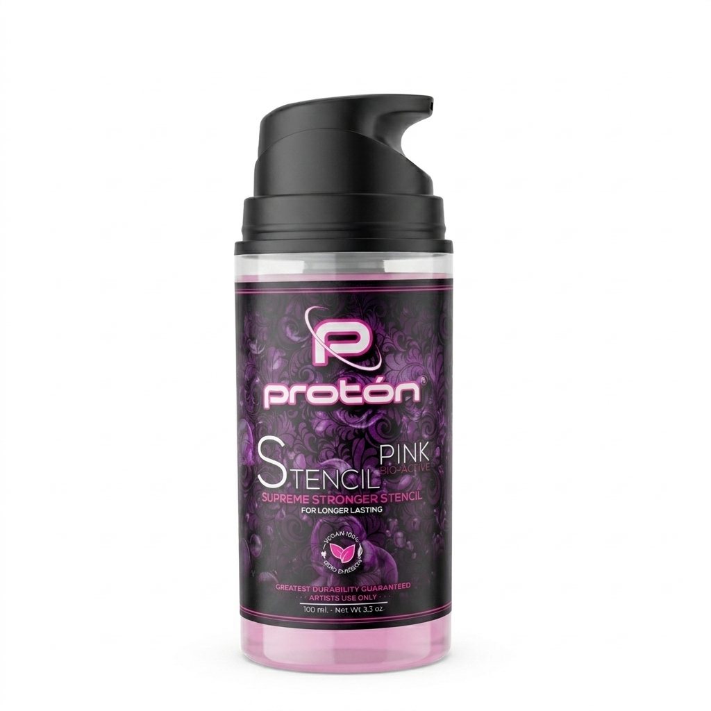 Gel per trasferimento stencil Proton Stencil Pink AIRLESS SYSTEM 100 ml